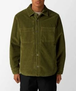 Stüssy Cord Quilted Overshirt
