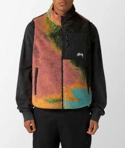 Stüssy Jacquard Sherpa Vest