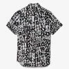 Comme Des Garçons Black Leopard Short Sleeve Shirt