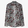 Comme Des Garçons Black Leopard Longsleeve Shirt