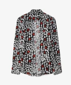 Comme Des Garçons Black Leopard Longsleeve Shirt