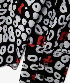 Comme Des Garçons Black Leopard Longsleeve Shirt -Camisas Ventas 1G B018 052 1 sivasdescalzo Comme des Gar ons Black LEOPARD LONGSLEEVE SHIRT 1619775251 3