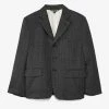 Comme Des Garçons Black Unisex Tailored Plaid Jacket