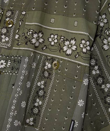 Neighborhood Bandana Chopped Type-B Shirt 2 Neighborhood Bandana Chopped Type-B Shirt - Imagen 2