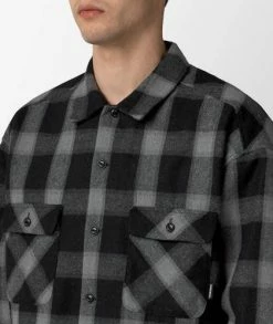 Neighborhood Buffalo Check Shirt -Camisas Ventas 222UTNH SHM01 GY sivasdescalzo Neighborhood BUFFALO CHECK SH LS 1676299949 58