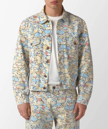 Levi's Vintage 1970s White Tab Trucker