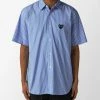 Comme Des Garçons Play Striped Shirt