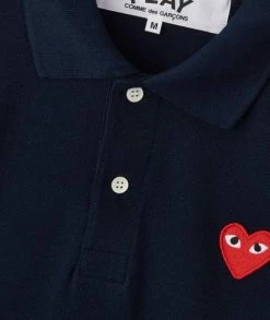 Comme Des Garçons Play Red Heart Polo Shirt 6 Comme Des Garçons Play Red Heart Polo Shirt -Camisas Ventas AZ T006 NAVY sivasdescalzo COMME DES GAR ONS PLAY PLAY POLO SHIRT RED HEART 1574780326 3