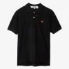 Comme Des Garçons Play Black Heart Polo Shirt