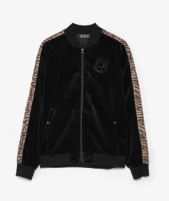 Billionaire Boys Club Tiger Print Velour Jacket