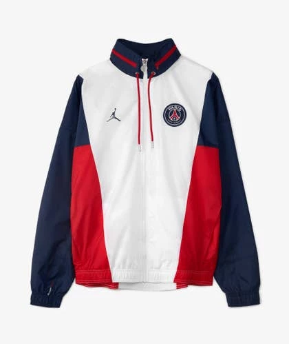 Jordan Nylon Hooded Jacket X PSG 1 Jordan Nylon Hooded Jacket X PSG