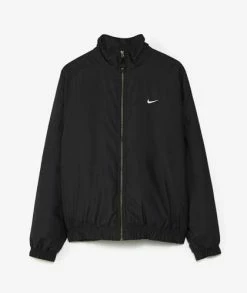 Nike Solo Swoosh Satin Bomber Jacket