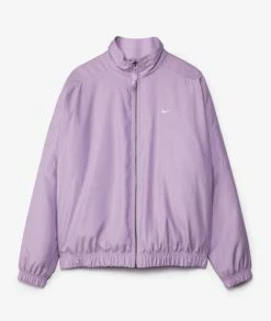 Nike Solo Swoosh Satin Bomber Jacket