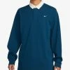 Nike Solo Swoosh Rugby Polo Shirt