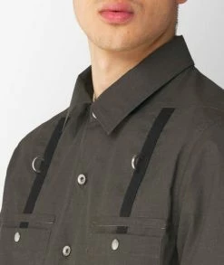 Rick Owens DRKSHDW Work Shirt -Camisas Ventas DU01B7750 MAC 78 sivasdescalzo Rick Owens DRKSHDW Work Shirt 1652192014 11