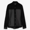 BYBORRE Patch Chest Overshirt
