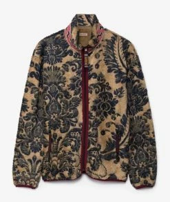 KAPITAL Damask Virgin Mary Fleece Jacket
