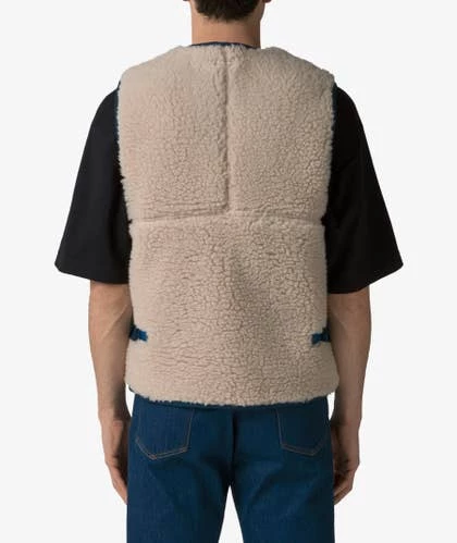 KAPITAL Bonding Fleece Beach Vest 3 KAPITAL Bonding Fleece Beach Vest - Imagen 3