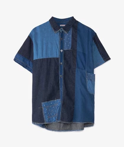 KAPITAL Patchwork Katmandu Shirt 1 KAPITAL Patchwork Katmandu Shirt