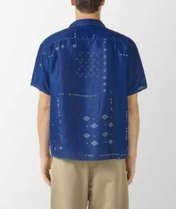 KAPITAL Bandana Dye Aloha Shirt -Camisas Ventas EK 628 IDG sivasdescalzo KAPITAL Bandana Dye Aloha Shirt 1660137502 22