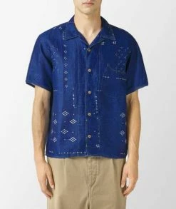 KAPITAL Bandana Dye Aloha Shirt