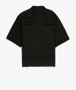 KAPITAL Soft Linen Hunting NAM Aloha Shirt -Camisas Ventas EK 702 Black sivasdescalzo kapital Soft Linen Hunting NAM Aloha Shirt EK 702 Black 2