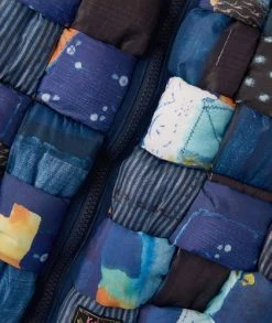 KAPITAL Nylon Keel Weaving Vest -Camisas Ventas EK 787 NV sivasdescalzo KAPITAL BORO Print x IDG Print Nyon KEEL WEAVING Vest 1576250442 7