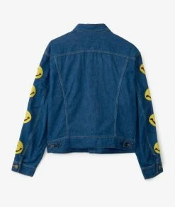 KAPITAL Denim Westerner Jacket -Camisas Ventas EK 861 IDG sivasdescalzo KAPITAL 11.5OZ DENIM WESTERNER SMILE EMBROIDERY 1588664917 4