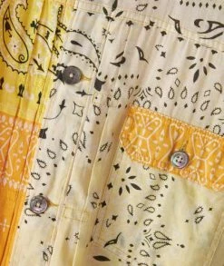 KAPITAL Bandana Patchwork Jacket -Camisas Ventas EK 918 Y sivasdescalzo KAPITAL GAUZE BANDANA PATCHWORK 1ST JACKET 1602594247 2