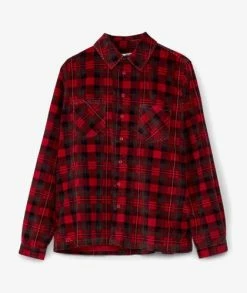 ERL Unisex Plaid Corduroy Shirt -Camisas Ventas ERL05B008 sivasdescalzo ERL UNISEX PLAID CORDUROY SHIRT WOVEN 1668518135 500
