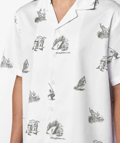Reese Cooper Camping Print Shirt 2 Reese Cooper Camping Print Shirt - Imagen 2
