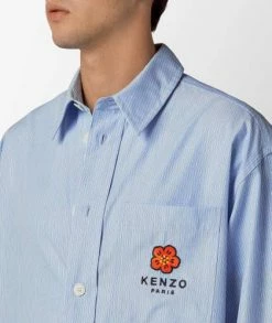 Kenzo Boke Flower Crest Overshirt -Camisas Ventas FC65CH5079LA 64 sivasdescalzo KENZO Overshirt 1662040487 2