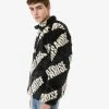 Aries Arise Furry Half Zip Jacket