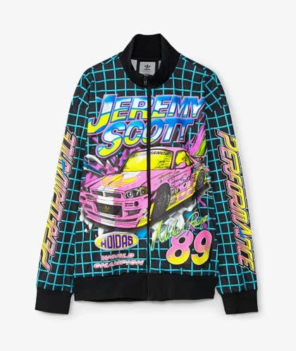 ADIDAS Rally Track Jacket X Jeremy Scott 1 ADIDAS Rally Track Jacket X Jeremy Scott