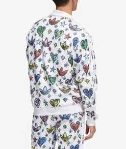 ADIDAS Gender Neutral Firebird Monogram Track Jacket X Jeremy Scott -Camisas Ventas HK6989 sivasdescalzo adidas MONO JS FIRE TT 1677172286 4