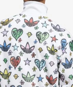 ADIDAS Gender Neutral Firebird Monogram Track Jacket X Jeremy Scott -Camisas Ventas HK6989 sivasdescalzo adidas MONO JS FIRE TT 1677172294 3