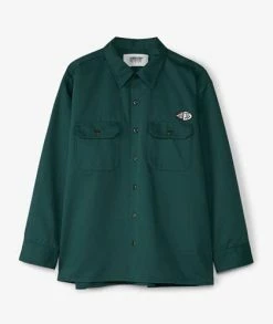 Hombre Niño Work Shirt -Camisas Ventas HN0222 SH0001 GREEEN sivasdescalzo Hombre Ni o WORK SHIRT 1674744063 500