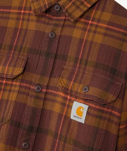 Carhartt WIP Long Sleeve Wallace Shirt 2 Carhartt WIP Long Sleeve Wallace Shirt - Imagen 2