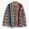 Needles 7 Cuts Zipped Wide Shirt