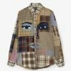 KidSuper Work Face Checked Shirt