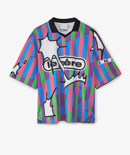 Le PÈRE FC Amado Kit Jersey Polo Shirt 4 Le PÈRE FC Amado Kit Jersey Polo Shirt - Imagen 4