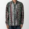 Needles Ribbon Wide Flannel Shirt