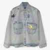 Liberal Youth Ministry Washed Denim Woven Shirt