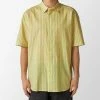 SOFTHYPHEN Cotton Linen Stripe Shirt