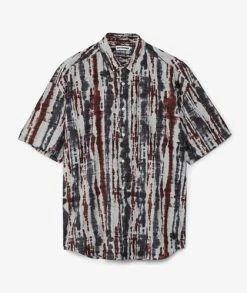 SOFTHYPHEN Abstract Patterned Shirt -Camisas Ventas MGMFB221089 MIX sivasdescalzo SOFTHYPHEN ABSTRACT PATTERNED S S SHIRT 1672328403 4