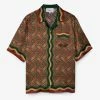 Casablanca Cuban Collar Shirt