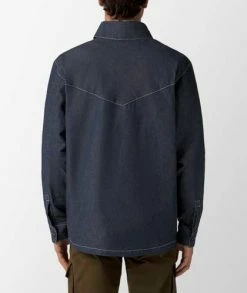 Paria Farzaneh Denim Pencilcase Shirt -Camisas Ventas PFT0065 sivasdescalzo Paria Farzaneh DENIM PENCILCASE SHIRT 1669120529 73