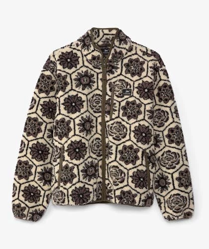 Patta Wall Flower Fleece Jacket 1 Patta Wall Flower Fleece Jacket
