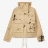 Reese Cooper Stamp Print Cotton Canvas Anorak