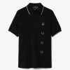 Fred Perry Patched Polo Shirt X Raf Simons